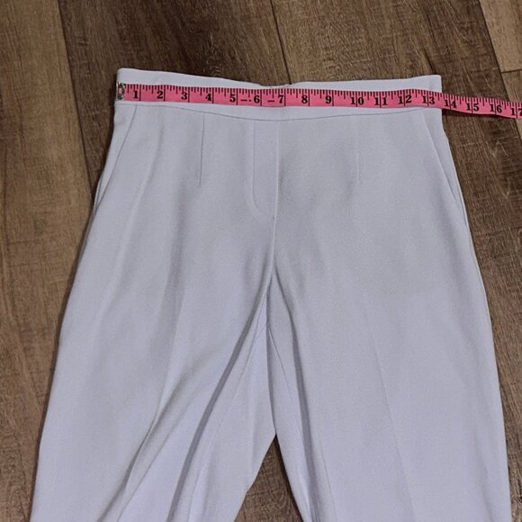 BABATON Atelier Conan Baby Blue Cropped Slim Leg Pull-On Trousers Size 2 - Picture 6 of 13